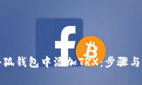如何在小狐钱包中添加TRX：步骤与注意事项